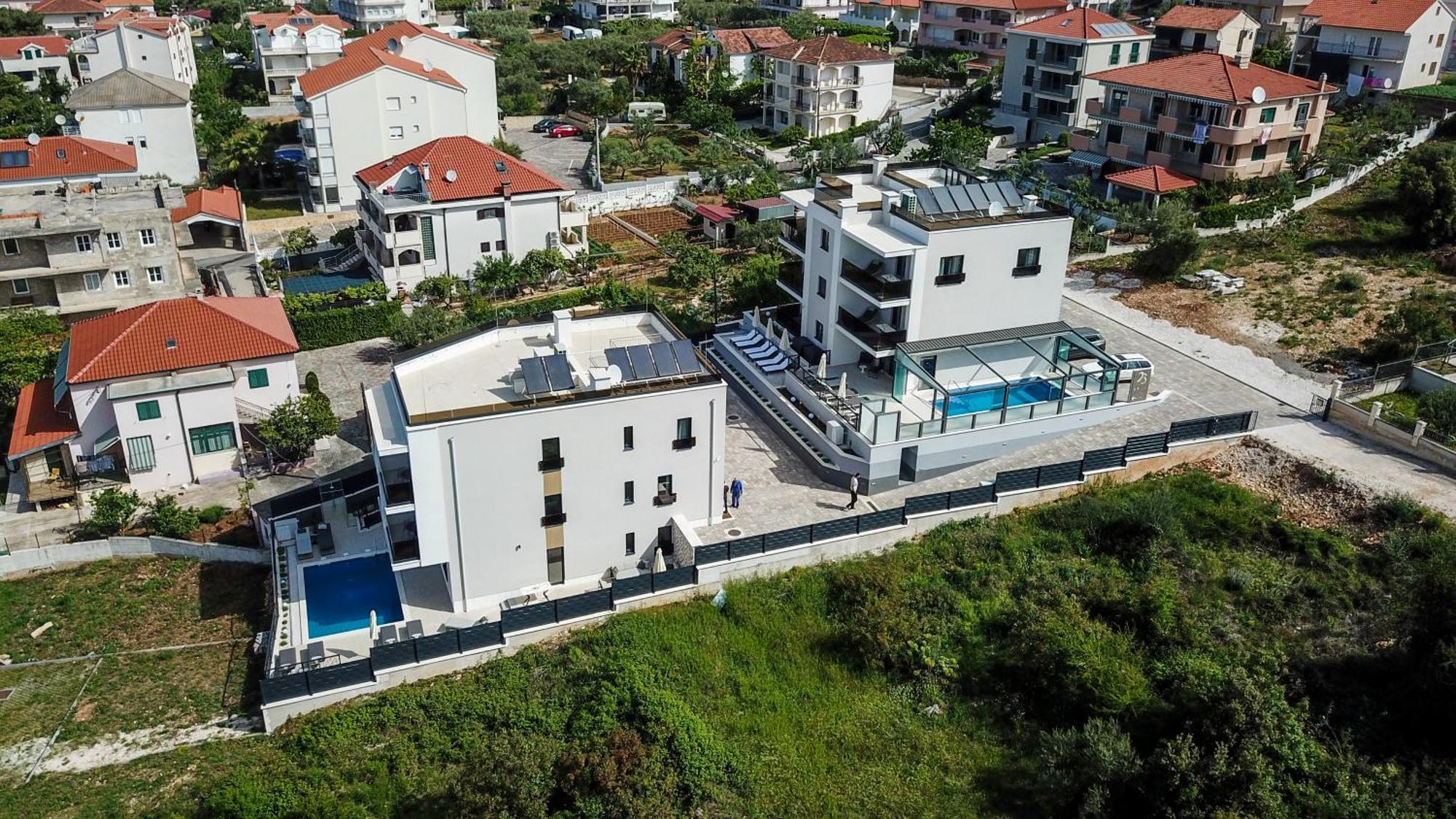 Villa 23 B Heated Pool Trogir Buitenkant foto